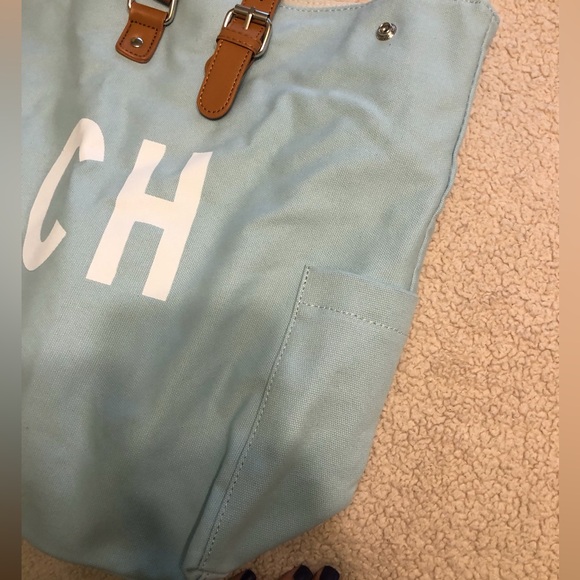 Brand New “Beach Please” Satchel Beach Bag - Picture 3 of 9